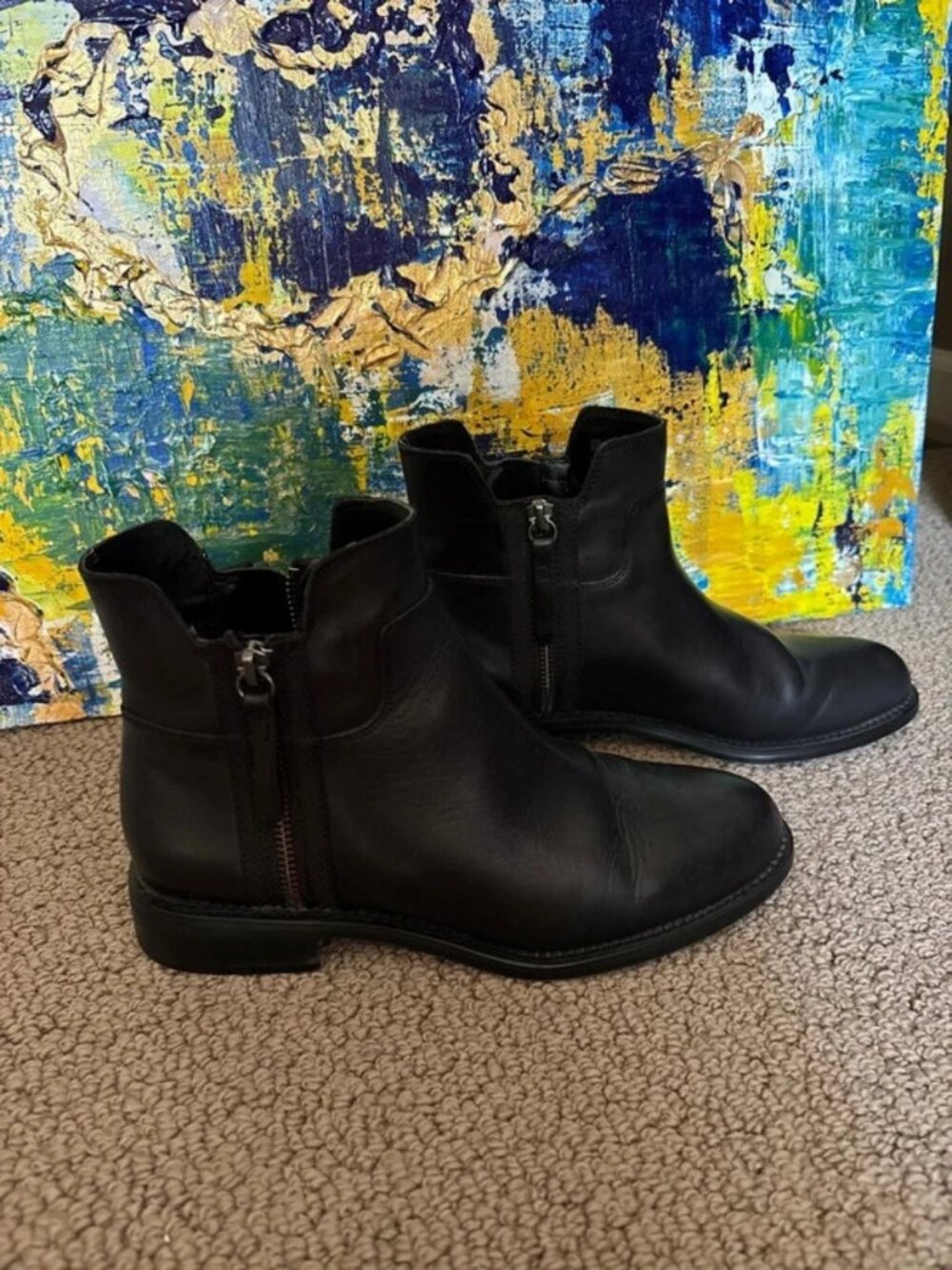 Franco Sarto Black short boots